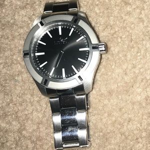 Silver invicta watch